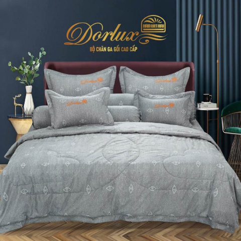 Bộ chăn ga Dorlux 307 Hàn Việt Hải giảm 25% + Quà| Thegioinem.com