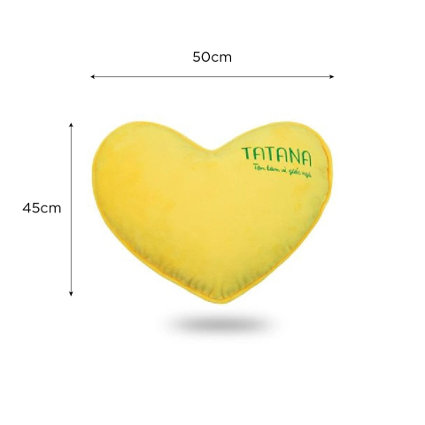 Gối trang trí hình trái tim