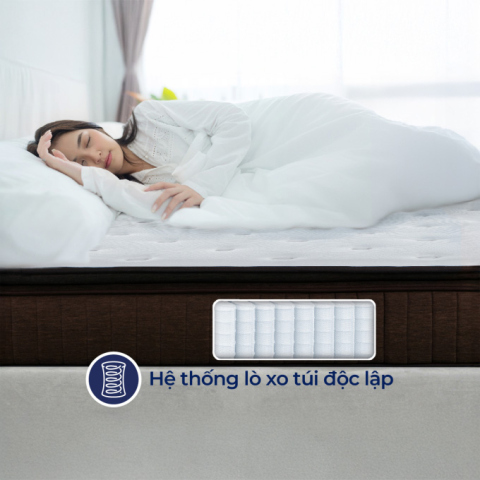 Nệm Lò Xo Liên Á COCOON 2.0 LUXE Giảm 10% Tại Thegioinem.com