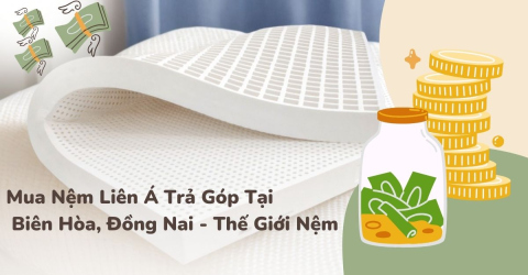 Mua Nệm Liên Á Trả Góp Tại Biên Hòa-Đồng Nai | Thegioinem.com