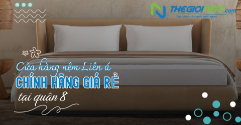 Cửa hàng nệm Liên Á chính hãng giá rẻ tại quận 8 | Thegioinem.com