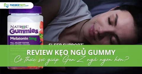 Review kẹo ngủ gummy: Có thực sự giúp Gen Z ngủ ngon hơn?