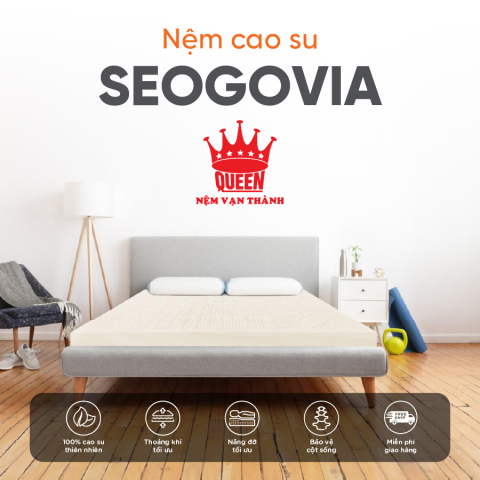 Nệm Cao Su Vạn Thành SEGOVIA Ưu Đãi 20% Kèm Quà Tặng | Thegioinem.com