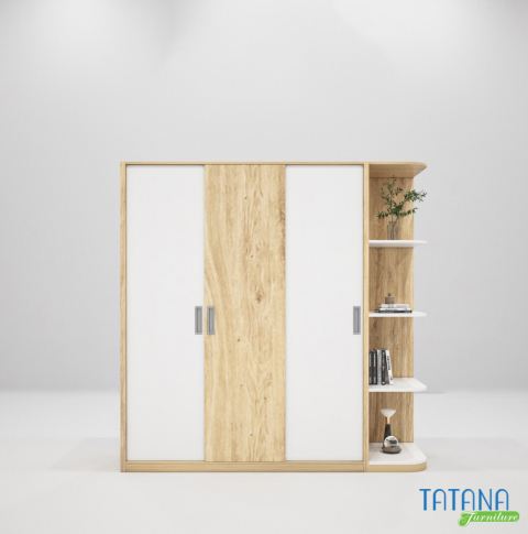 Tủ quần áo Tatana TU006 Khuyến Mãi Hấp Dẫn Tại Thegioinem.com