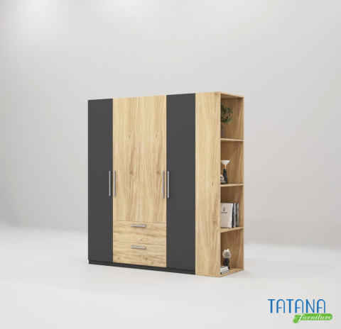 Tủ quần áo Tatana TU016 Khuyến Mãi Hấp Dẫn Tại Thegioinem.com