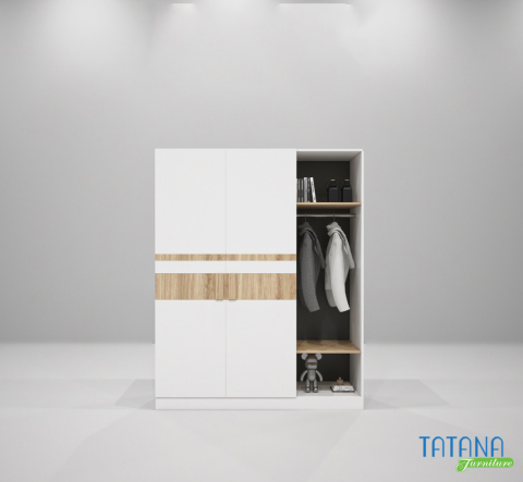 Tủ quần áo Tatana TU026 Khuyến Mãi Hấp Dẫn Tại Thegioinem.com