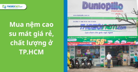 Mua nệm cao su mát giá rẻ, chất lượng ở TP.HCM