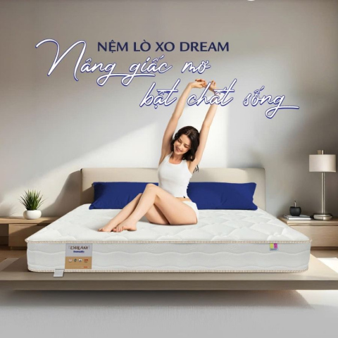 Đệm lò xo kháng cháy Dunlopillo Dream Giảm 20% | Thế Giới Nệm