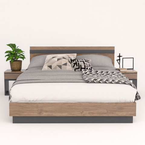Giường gỗ Tatana MDF004 Khuyến Mãi Hấp Dẫn tại thegioinem.com