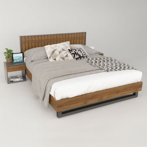 Giường gỗ Tatana MDF006 Khuyến Mãi Hấp Dẫn tại Thegioinem.com