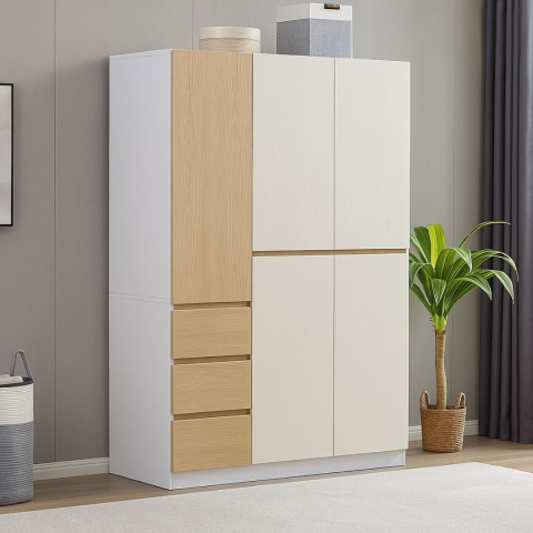 Tủ quần áo Tatana TU042 thiết kế hiện đại, tiện nghi và sang trọng tại Thế Giới Nệm