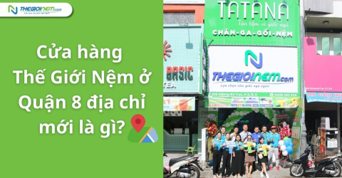 Cửa hàng Thế Giới Nệm ở Quận 8 có địa chỉ mới là gì?