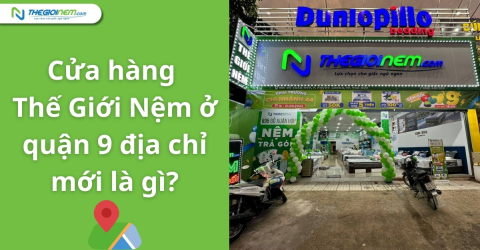 Cửa hàng Thế Giới Nệm ở Quận 9 có địa chỉ mới là gì?