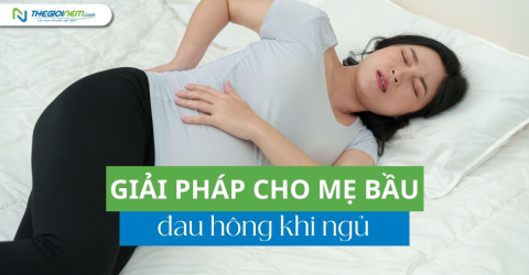 Giải pháp cho mẹ bầu đau hông khi ngủ