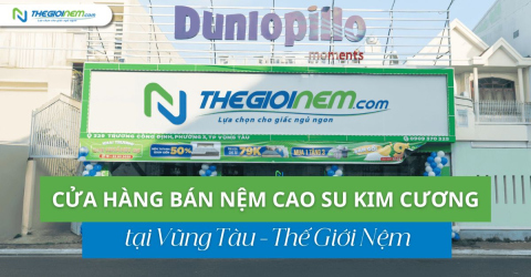 Cửa hàng bán nệm cao su Kim Cương tại Vũng Tàu | Thegioinem.com