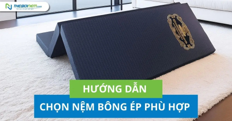 Hướng dẫn chọn nệm bông ép phù hợp