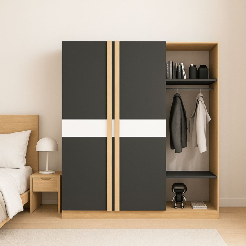 Tủ quần áo Tatana TU024 Khuyến Mãi Hấp Dẫn Tại Thegioinem.com