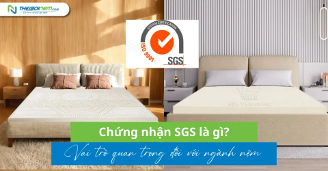 Chứng nhận SGS là gì? Vai trò quan trọng đối với ngành nệm
