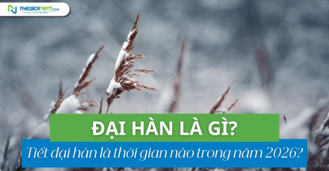 Đại hàn là gì? Tiết đại hàn là thời gian nào trong năm 2026?