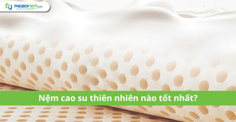 Nệm cao su thiên nhiên nào tốt nhất?