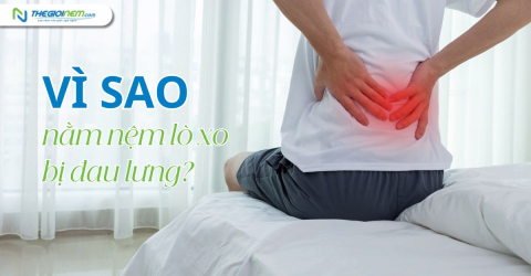 Vì sao nằm nệm lò xo lại bị đau lưng? | Thegioinem.com