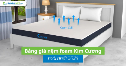 Nên mua nệm cao su nhân tạo giá tốt ở đâu?