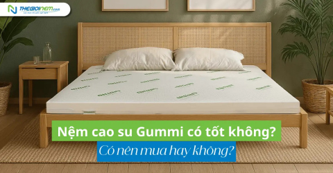 Nệm cao su Gummi có tốt không? Có nên mua hay không?
