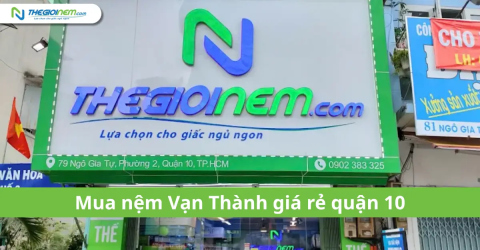 Mua nệm Vạn Thành giá rẻ quận 10 | Thegioinem.com