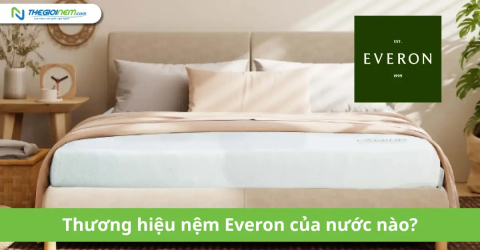 Thương hiệu nệm Everon của nước nào?