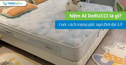 Nệm AI DeRUCCI là gì? Cuộc cách mạng giấc ngủ thời đại 4.0