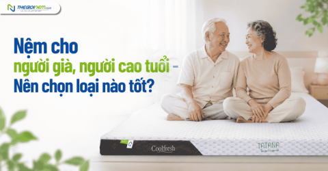 Nệm cho người già, người cao tuổi - Nên chọn loại nào tốt?