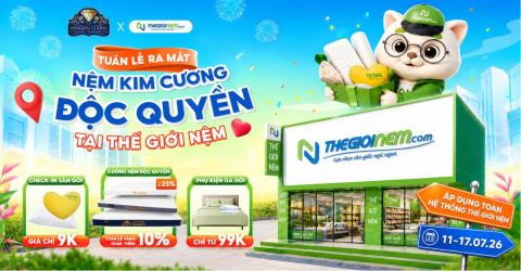 TUẦN LỄ RA MẮT NỆM KIM CƯƠNG ĐỘC QUYỀN TẠI THẾ GIỚI NỆM