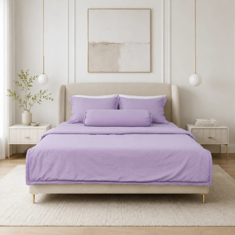 Bộ ga Pura (Quà tặng theo size nệm)