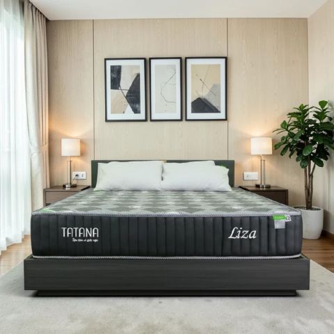 Nệm lò xo liên kết TATANA Liza khuyến mãi 20% + quà | Thegioinem.com
