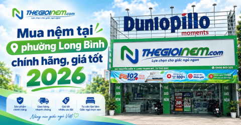 Mua nệm tại phường Long Bình chính hãng, giá tốt 2026