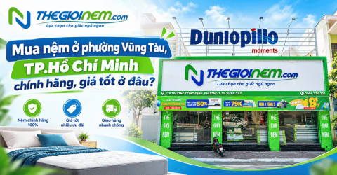 Mua nệm ở phường Vũng Tàu, TP.Hồ Chí Minh chính hãng, giá tốt ở đâu?