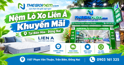Nệm Lò Xo Liên Á Khuyến Mãi Tại Biên Hòa - Đồng Nai