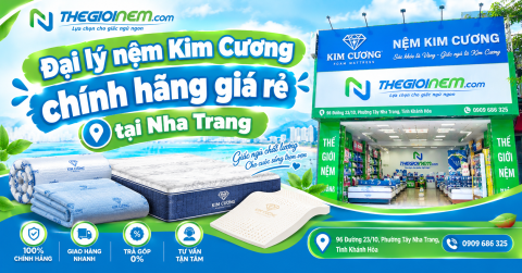 Đại lý nệm Kim Cương chính hãng giá rẻ tại Nha Trang