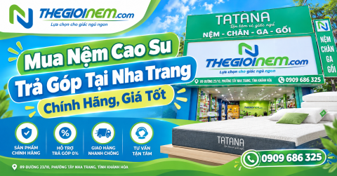 Nệm cao su Liên Á Classic khuyến mãi giá rẻ tại Nha Trang